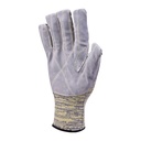Guante Corte D Serraje Vacuno Venicut DX0 Amarillo Gris (TALLA 9) vista 2