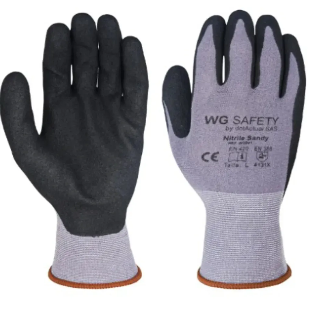 [WG001] Guante Tejido Nitrilo Sandy (TALLA 07)
