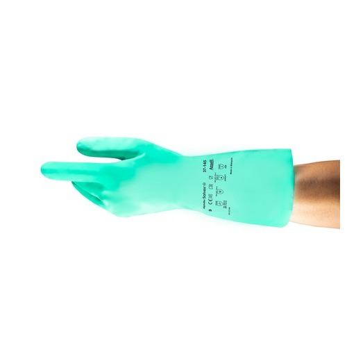 Guante Nitrilo Solvex 37-145 11 mil 13"