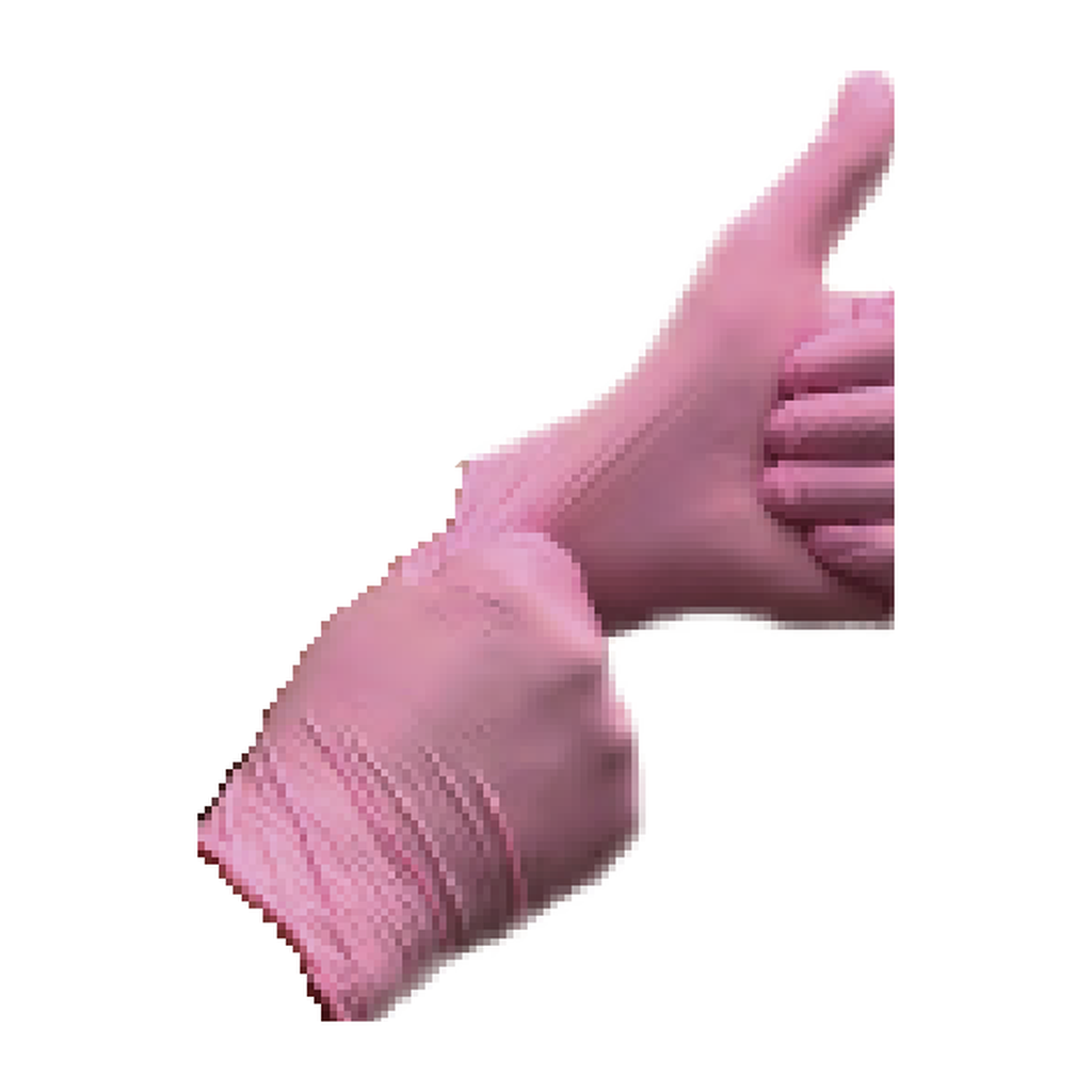[HGN-005] Caja de Guantes Nitrilo C7 ROSADO (TALLA L)