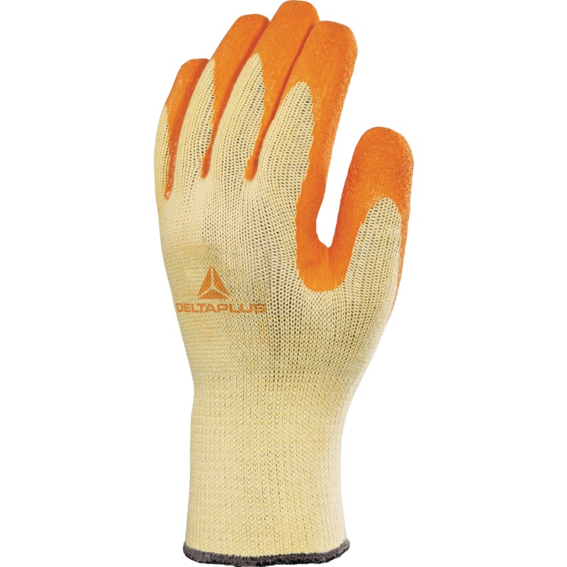 [VE730OR09] Guante Tejido Latex Crepé VE730 (TALLA 9)