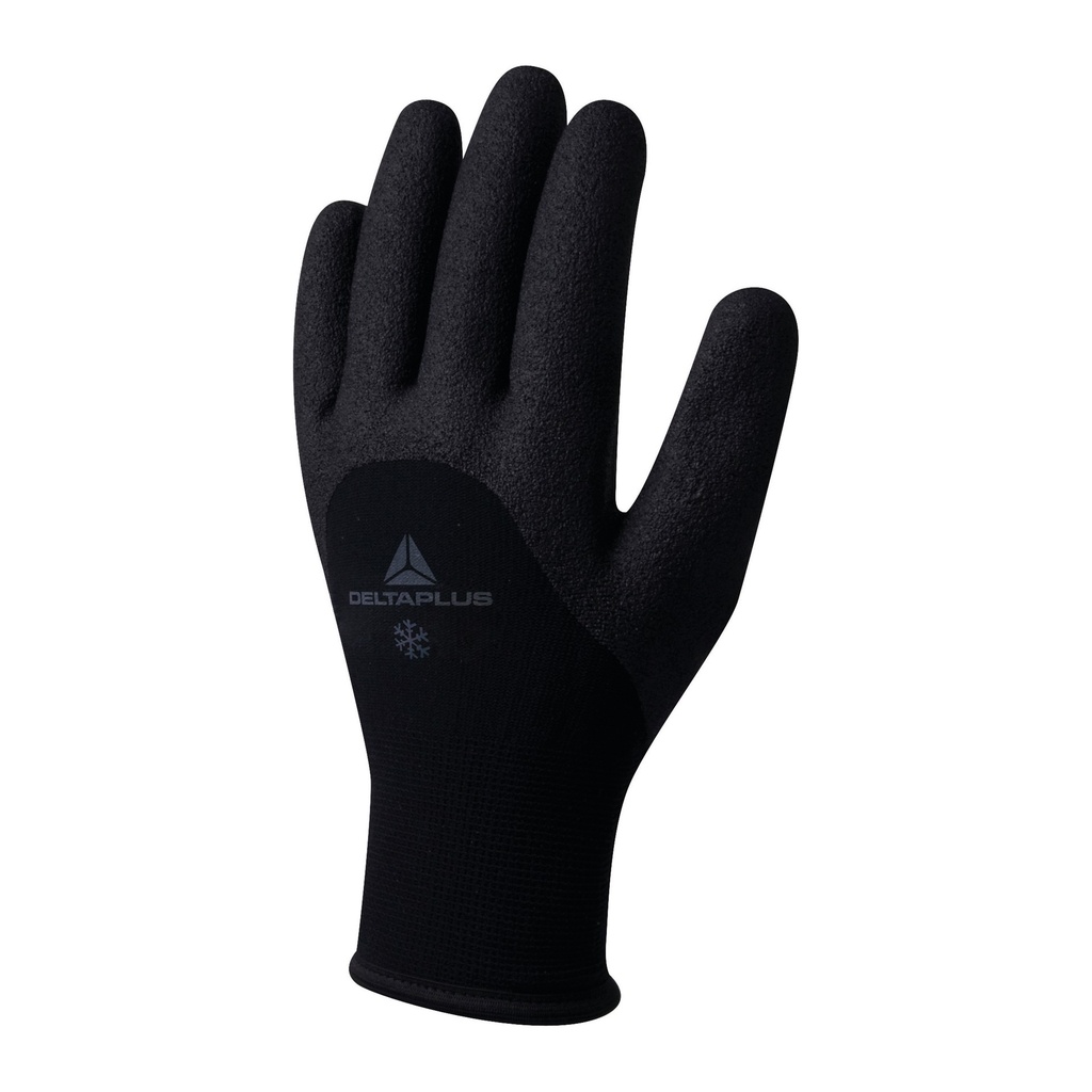 Guante Tejido Térmico Nitrilo Espumado Hercule Negro (TALLA 10)