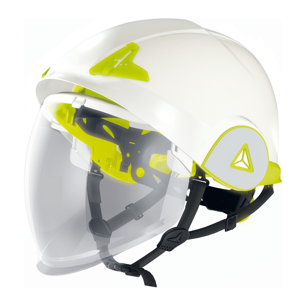Casco Arco Eléctrico Clase 1 Doble Carcasa con Visor Onyx 2 Blanco