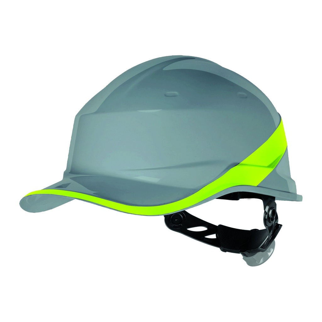Casco Dieléctrico ABS Diamond V Gris Amarillo