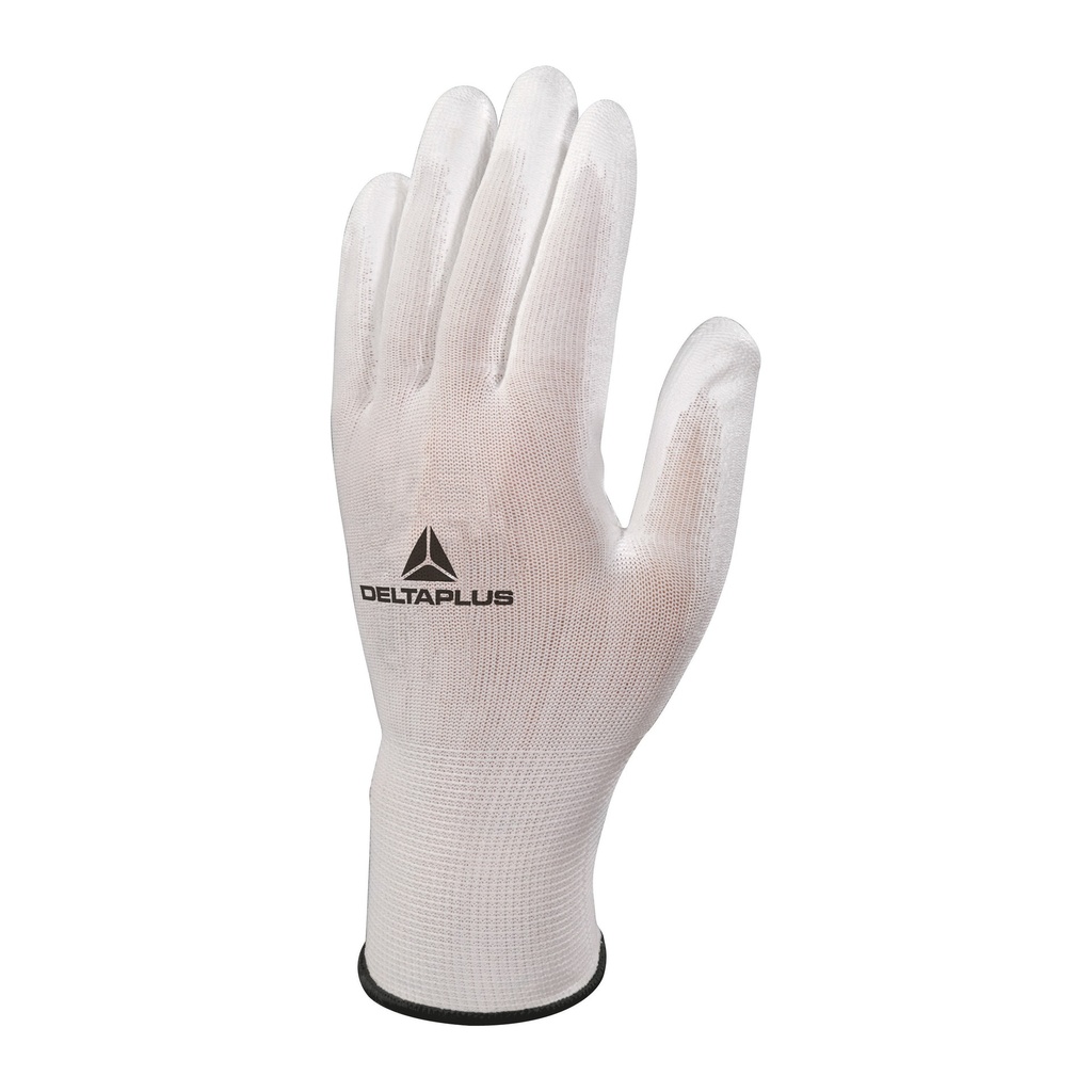 Guante Tejido Poliuretano Blanco (TALLA 9)